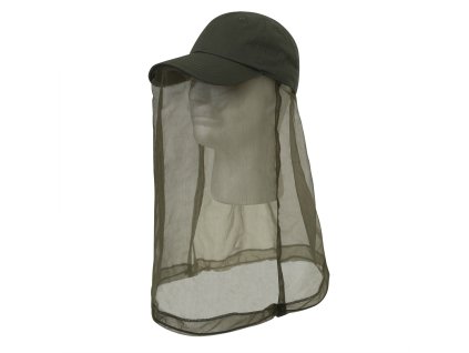 čepice BASEBALL OPERATOR s moskytiérou ZELENÁ (Barva zelená)