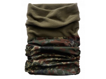 Multifunkční fleecový nákrčník Brandit flecktarn