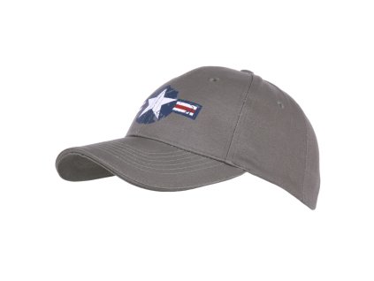 čepice baseball USAF WWII ŠEDÁ (Barva ŠEDÁ - GREY)