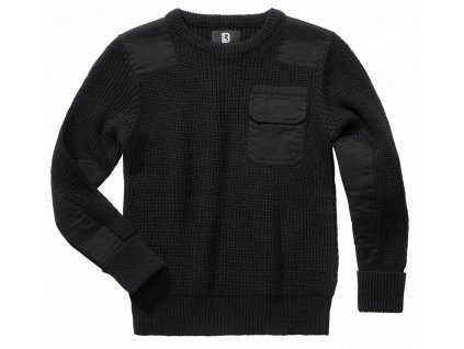 Svetr dětský Brandit BW Pullover černý