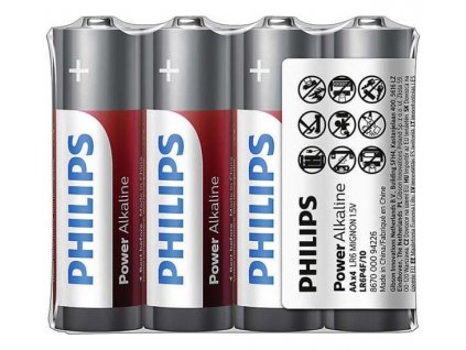 Alkalické baterie Philips AA Power Alkaline