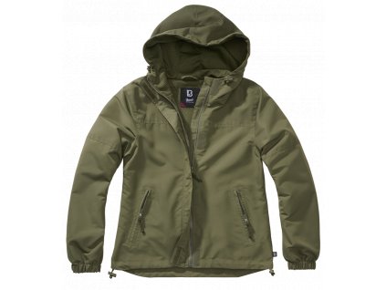 Bunda letní dámská Brandit Summer Windbreaker olivová