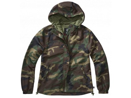 Bunda letní dámská Brandit Summer Windbreaker darkcamo