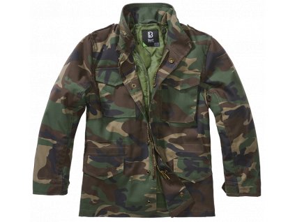 Bunda dětská Brandit M65 Standard woodland