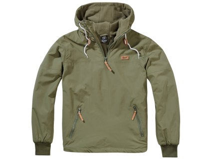 Bunda Brandit Luke windbreaker olivová - Akce