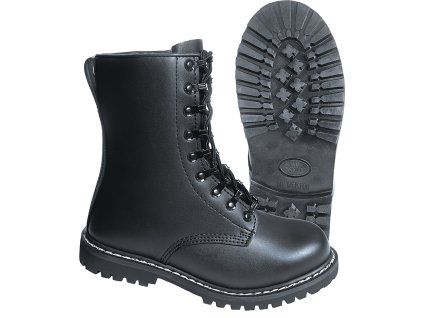 Springerstiefel Para boty Brandit černé - Akce
