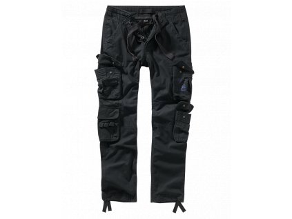 Kalhoty Brandit Pure Slim Fit černé