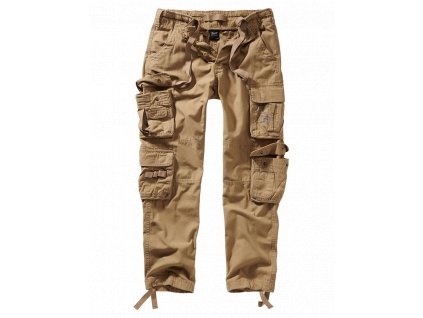Kalhoty Brandit Pure Slim Fit pískové