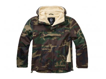 Windbreaker Sherpa woodland