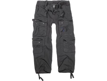 Pure Vintage kalhoty Brandit černé - Akce