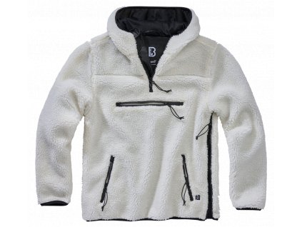 Teddyfleece Worker Pullover Brandit bílá