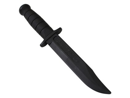 nůž cvičný SEMPER FI gumový ČERNÝ (Barva černá)