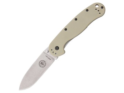 Nůž zavírací AVISPA ESEE hladké ostří DESERT (Barva khaki)