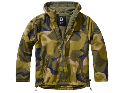Windbreaker Front bunda Brandit švédská kamufláž