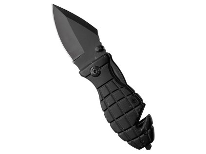 nůž zavírací GRANÁT ANANAS s řezákem ČERNÝ (Barva černá)