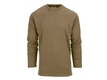 triko funkční QUICK DRY dlouhý rukáv COYOTE (Velikost 3XL, Barva COYOTE BROWN)