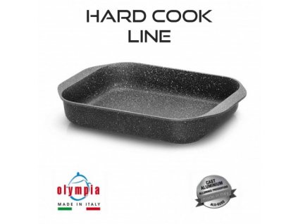 pekáč HARD COOK 35x25cm z litého hliníku s minerálním kameninovým povrchem