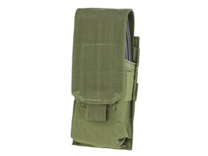 sumka MOLLE na zásobník 2xM4 ZELENÁ (Barva zelená)