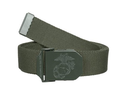 opasek USMC 35mm ZELENÝ (Barva zelená)