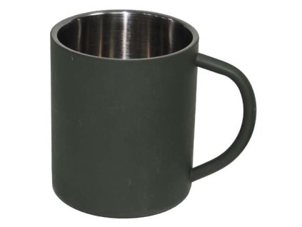 hrnek dvouplášťový 450ml ZELENÝ (Barva zelená)