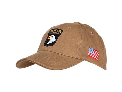 čepice baseball 101st AIRBORNE KHAKI (Barva khaki)