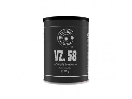 Káva CALIBER COFFEE vz.58 plechovka 250g