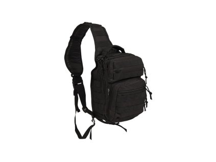 batoh ASSAULT malý přes jedno rameno ČERNÝ (Barva černá)