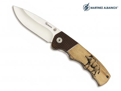 Lovecký nůž Albainox s divočákem