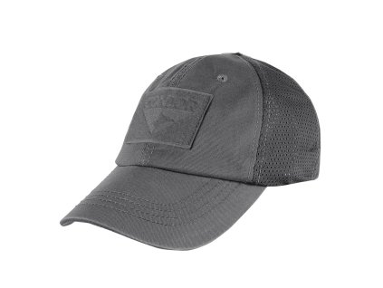 čepice OPERATOR MESH s velcro panely ŠEDÁ