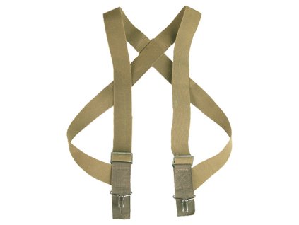 kšandy US typ s háčky M-1950 KHAKI (Barva khaki)