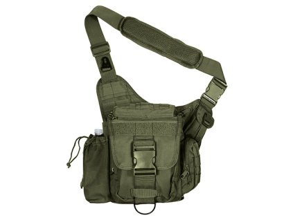 taška taktická ADVANCED přes rameno ZELENÁ (Barva zelená)
