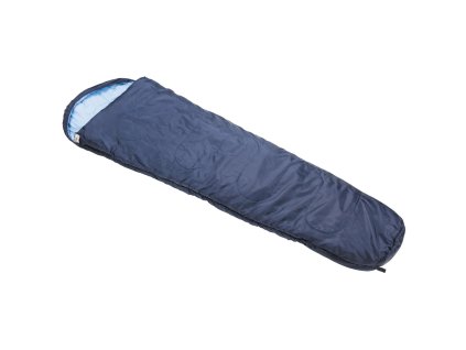 spacák mumie dvouvrstvý MODRÝ (Barva modrá)