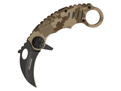 nůž zavírací KARAMBIT DIGITAL DESERT (Barva DIGITAL/MARPAT DESERT)