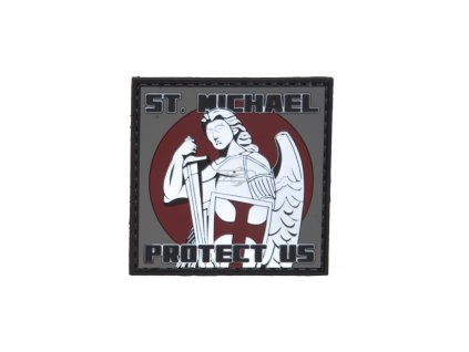 nášivka ST.MICHAEL PROTECT US velcro plastová