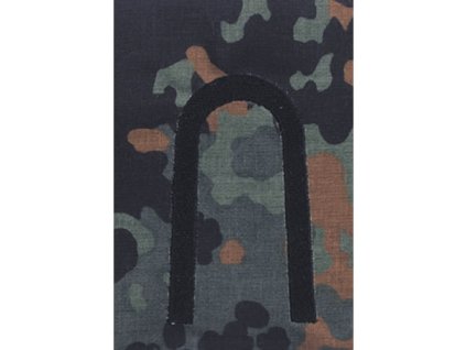 nárameník BW UNTEROFFIZIER FLECKTARN / černé vyšití (Barva FLECKTARN - německé maskovaní)