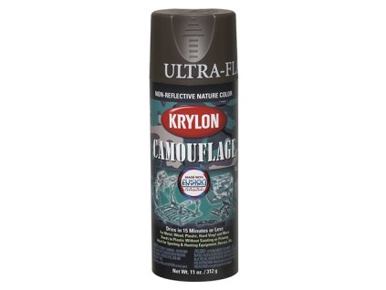 Barva KRYLON maskovací ve spreji HNĚDÁ