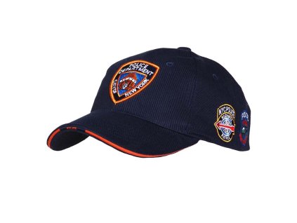 čepice baseball NYPD TMAVĚ MODRÁ (Barva modrá)