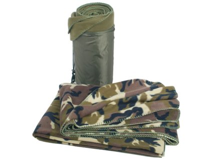 deka POLY-FLEECE 150x200 s obalem WOODLAND (Barva US WOODLAND)