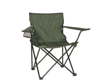 křeslo RELAX skládací ZELENÉ (Barva zelená)