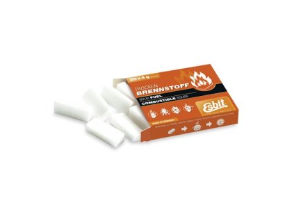 Líh pevný ESBIT® do vařiče 20x4g tablet (Barva bílá)