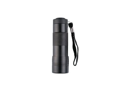svítilna 12 LED ČERNÁ (Barva černá)