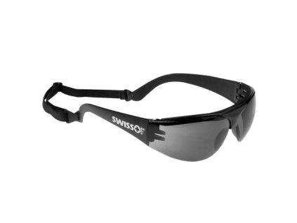 Brýle sportovní SWISS EYE® OUTBREAK PROTECTOR kouřová skla (Barva černá)
