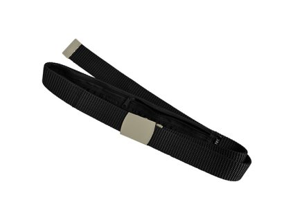 opasek US 30mm se skrytou peněženkou ČERNÝ