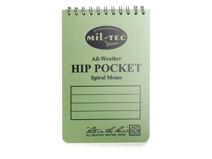 blok/zápisník velký PROFESIONAL voděodolný