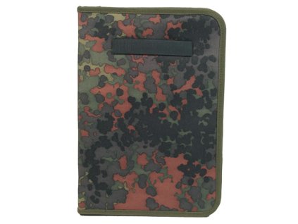 desky na doklady pro formát A4 na zip s pořadačem BW FLECKTARN (Barva FLECKTARN - německé maskovaní)