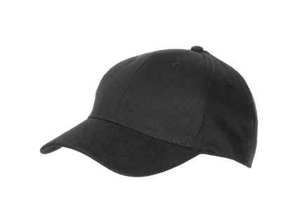 čepice baseball nízkoprofilová ČERNÁ (Barva černá)