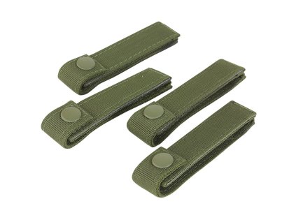 poutka pro upevnění výstroje MODULAR 10cm/4ks ZELENÉ