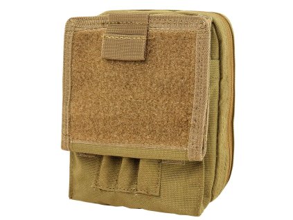 pouzdro MOLLE na mapu COYOTE BROWN (Barva COYOTE BROWN)