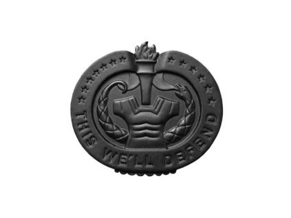 Odznak DRILL INSTRUCTOR - ČERNÝ (Barva černá)