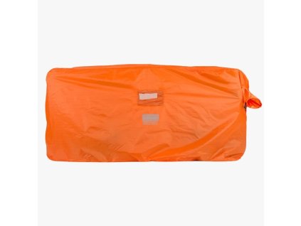 nouzový stan SURVIVAL pro 4-5 osob včetně instrukcí (Barva oranžová)